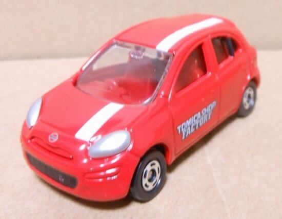 日産 マーチ ミニカー レッド 日産 マーチ（レッド） | MINICAR SHOP PACECAR