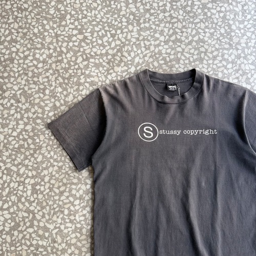 STUSSY / 90’s “stussy copyright” T-shirt size L