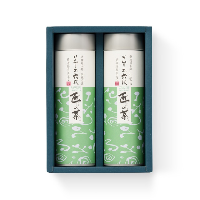 ギフト茶缶【TR-A】深蒸し煎茶70g×2缶