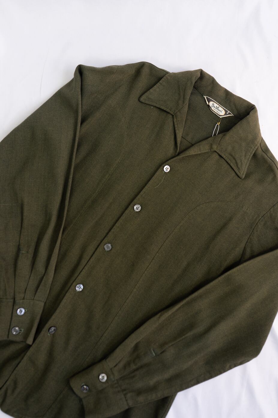 60's Vintage】Da Vinci Rayon Shirt メンズM | Hoarders Used ...