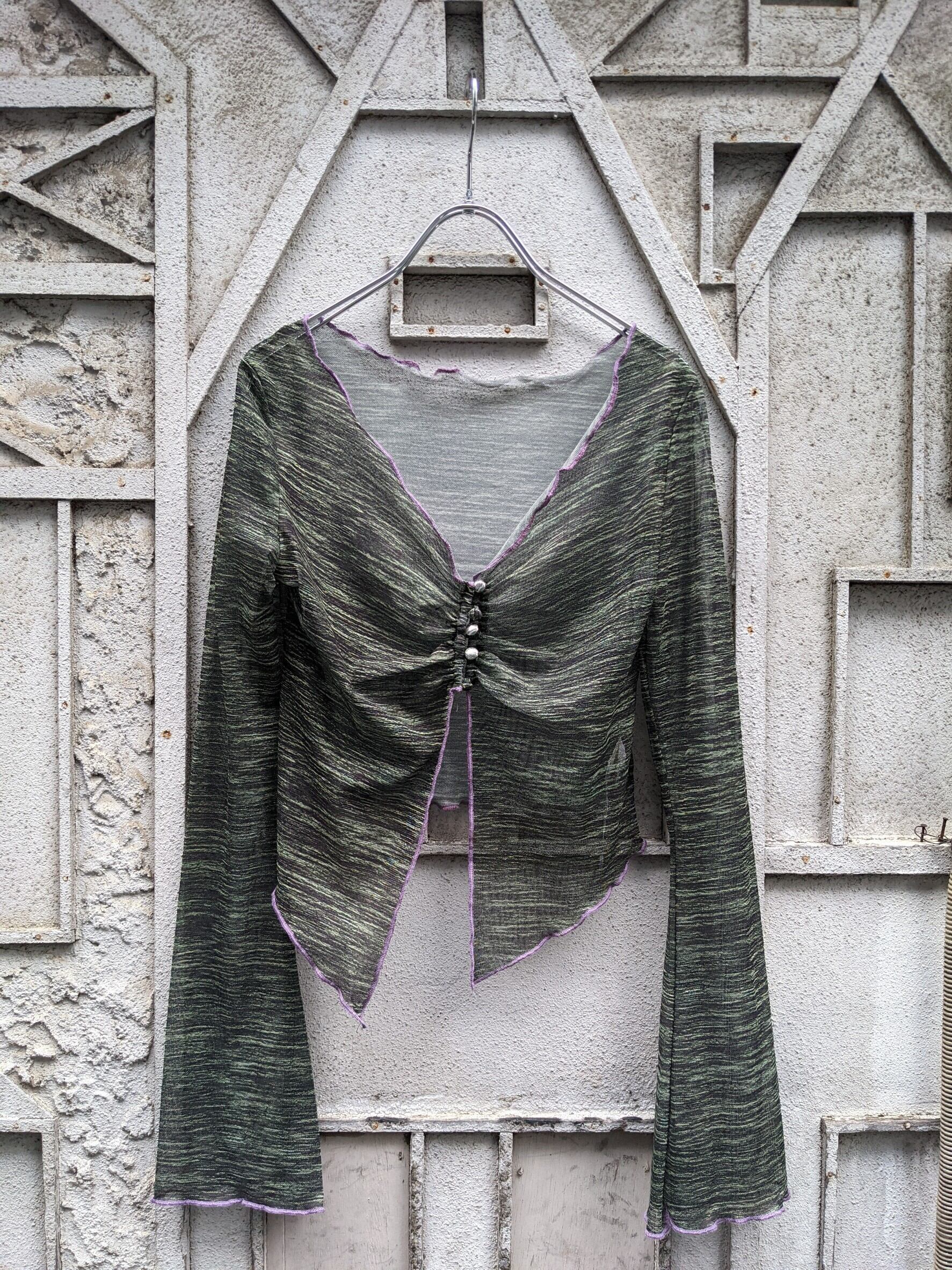 "SEE-THROUGH DESIGN TOPS"