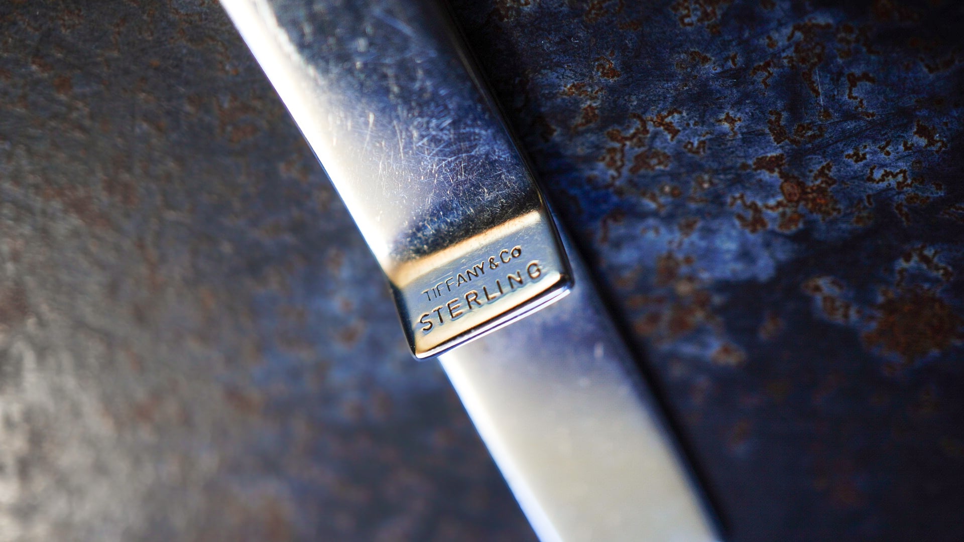 VINTAGE】TIFFANY&Co. ティファニー エンジンターン ネクタイピン