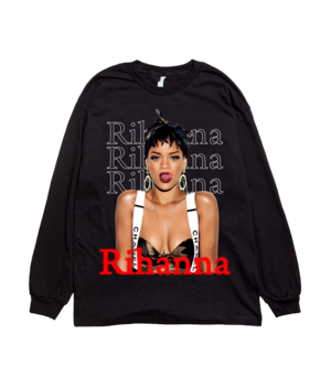 Rihanna3 L/S (black)