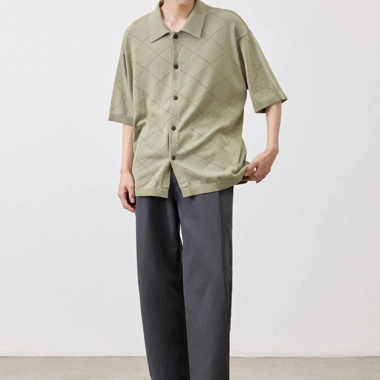 半袖カーディガン　MT0170005