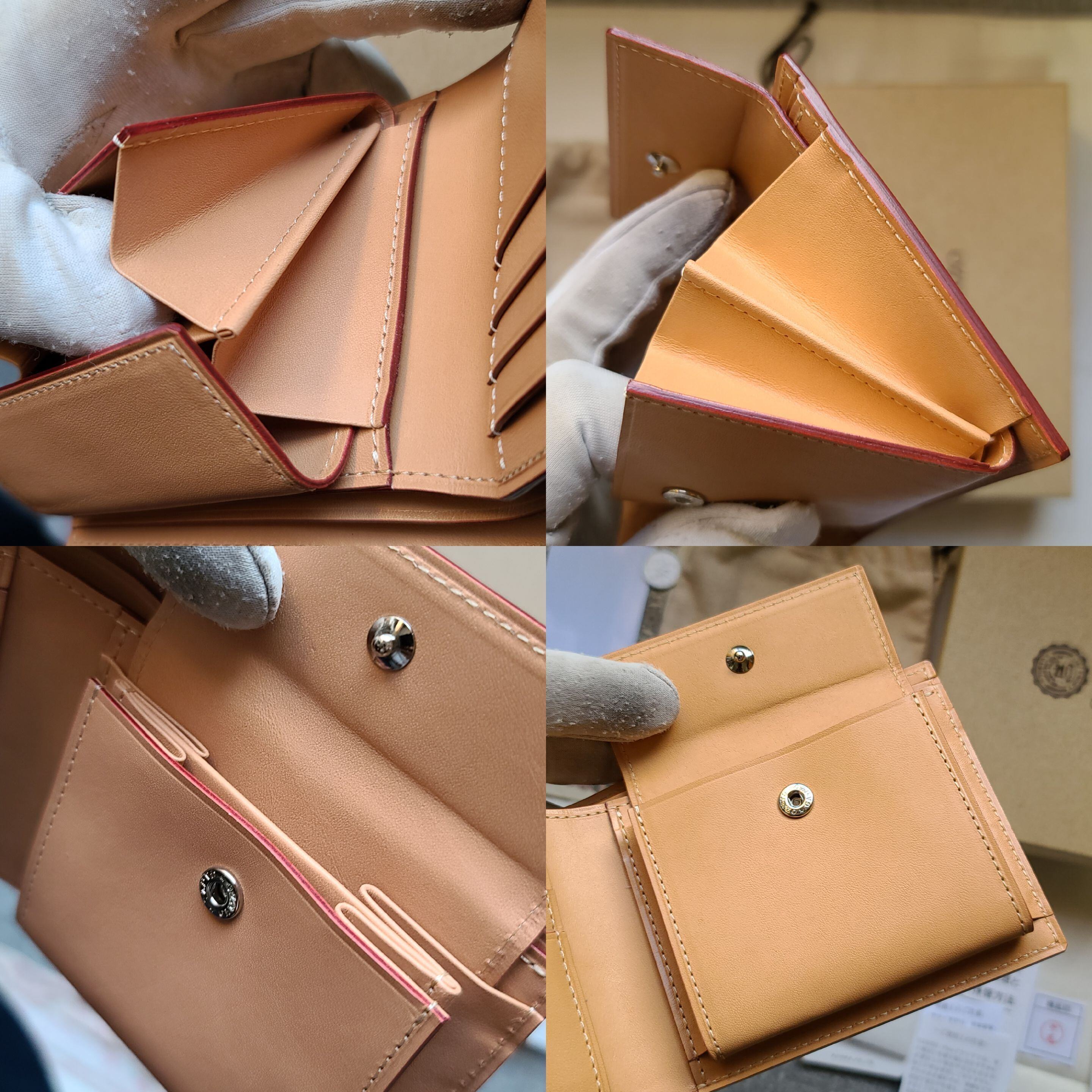 ガンゾ Ganzo 小銭入れ付き二つ折り財布 コードバン ダーク ガンゾ Ganzo 小銭入れ付き二つ折り財布 コードバン ダーク