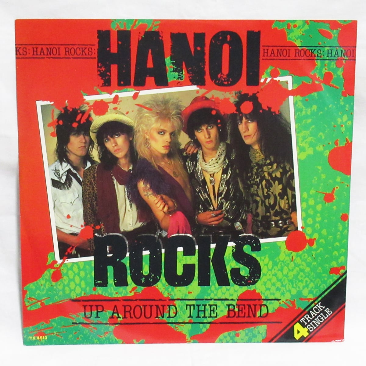 売れ筋介護用品も！ □帯付国内盤LP□Hanoi Rocks／ハノイ・ロックス