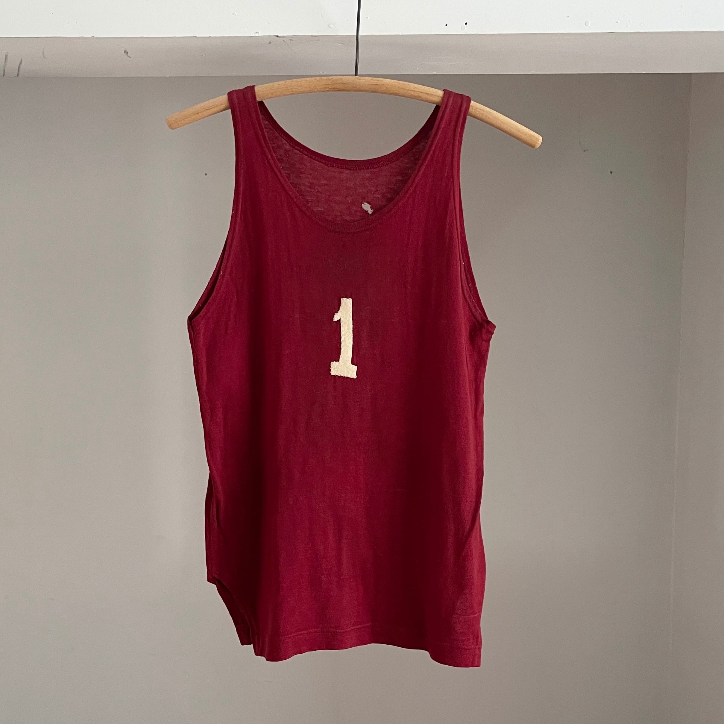 【『1』 】1930's~ CandS SPORTING GOODS Co. ウールタンクトップ
