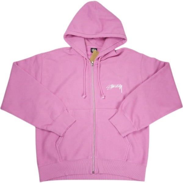 stussy ピンクパーカー Size【M】 STUSSY ステューシー 26SS SKATE STACK ZIP HOODIE PIGMENT