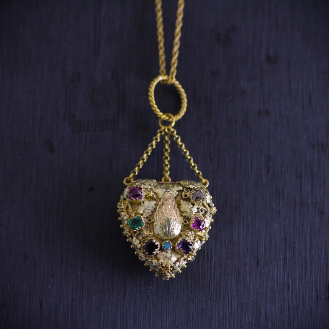 REGARD Gold Pendant circa 1830　リガード　ゴールド　ペンダント・ロケット