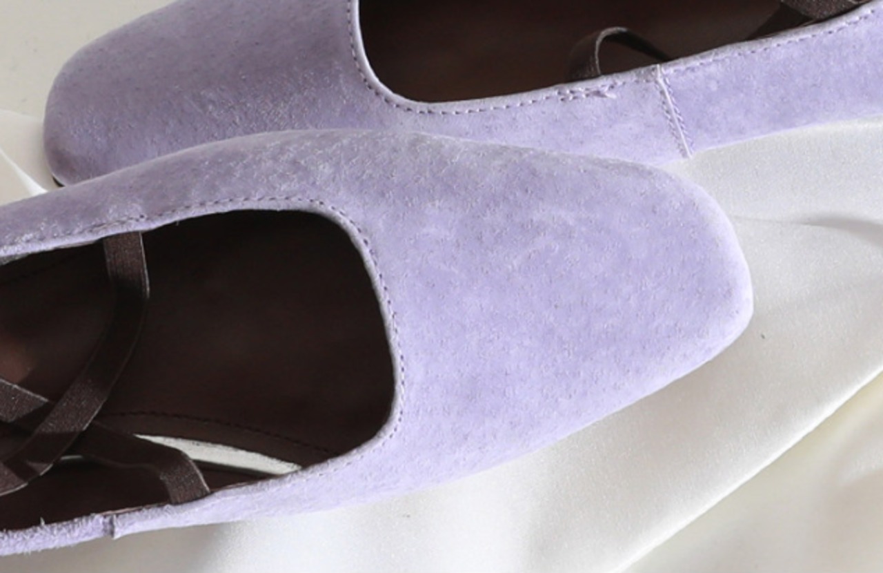 エレガントシューズ太ヒール・スクエア