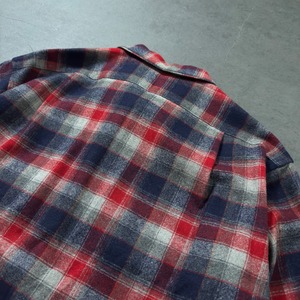 70s PENDLETON Board Shirt plaid XL 古着
