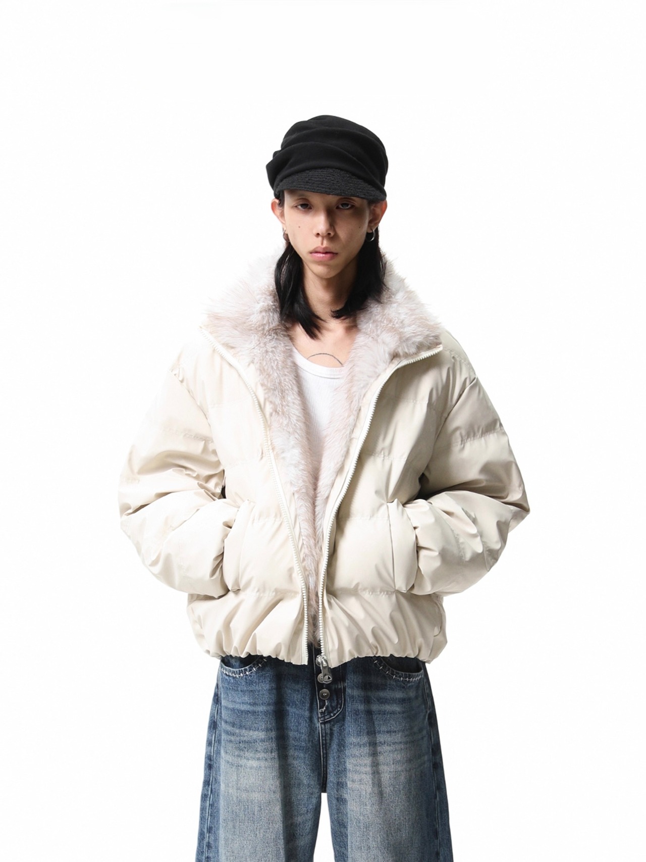 BOOGOOVOGUE 3-Proof Fur Down Jacket