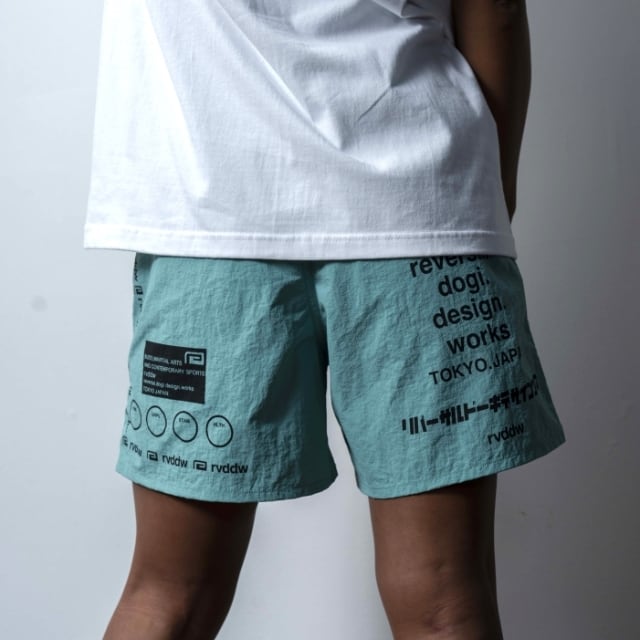 reversal】MULTI LOGO NYLON SHORTS ナイロンショーツ【rvddw
