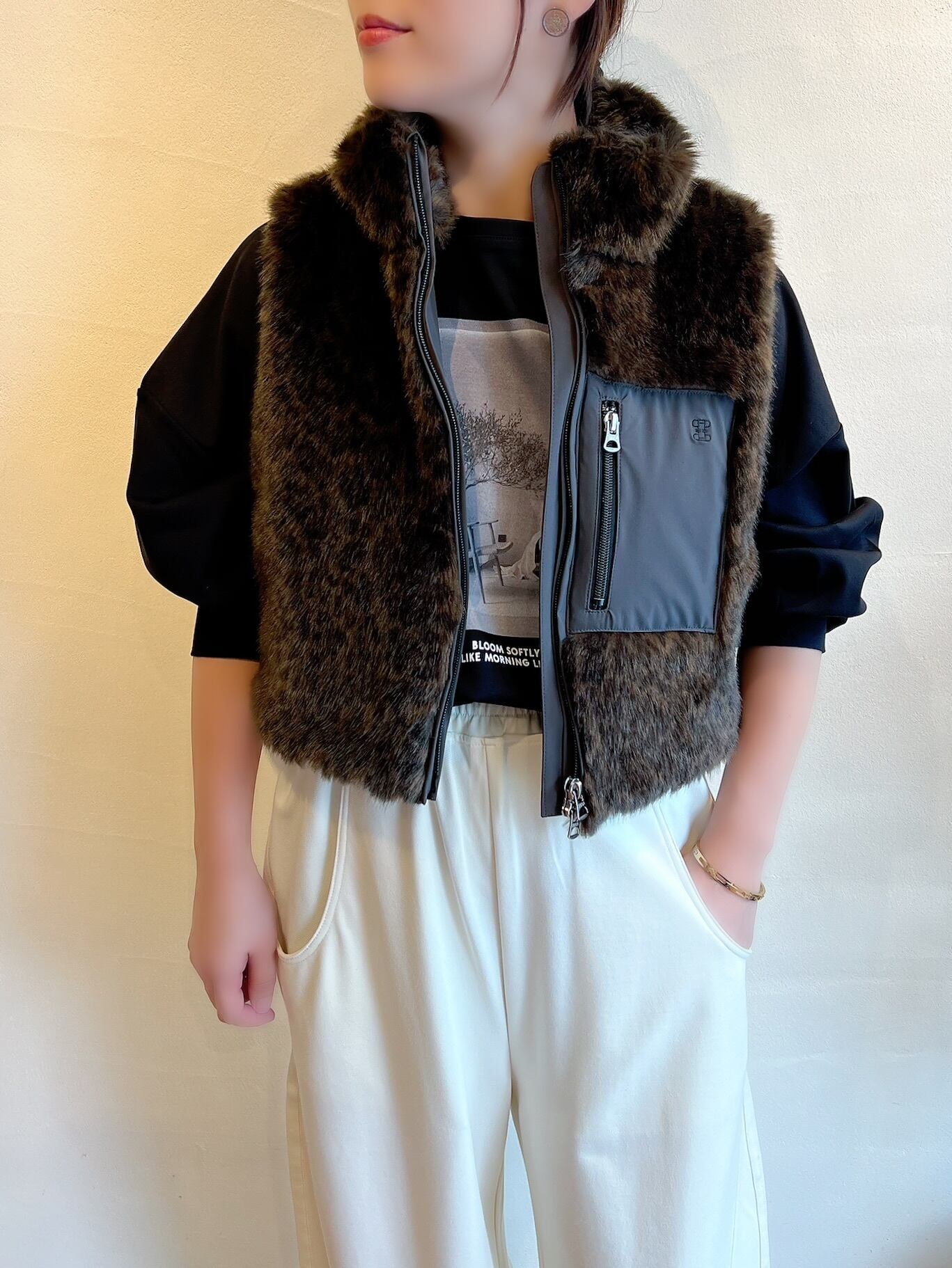 TICCA / レオパードファーベスト | anouk