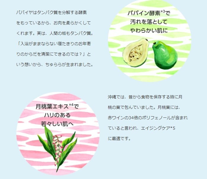 ご当地コスメ人気No,1 沖縄ちゅららクレンジングローション | chura