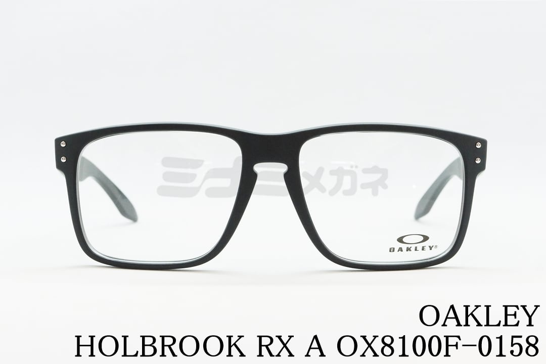 OAKLEY メガネ HOLBROOK RX A OX8100F-01 56サイズ 58サイズ ウェリントン ホルブルック クリアフレーム オークリー  正規品