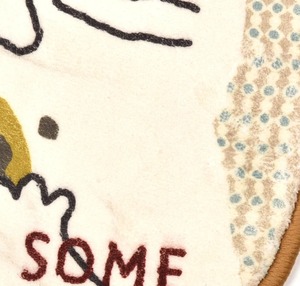 クスグルアクセントマット　ネコまるけチェアマット（ねこ　ネコ　猫）