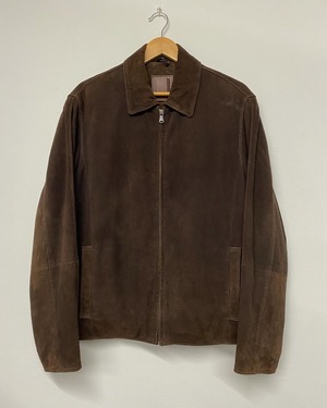 RobertComstock Goatskin Suede Leather Single Blouson/L