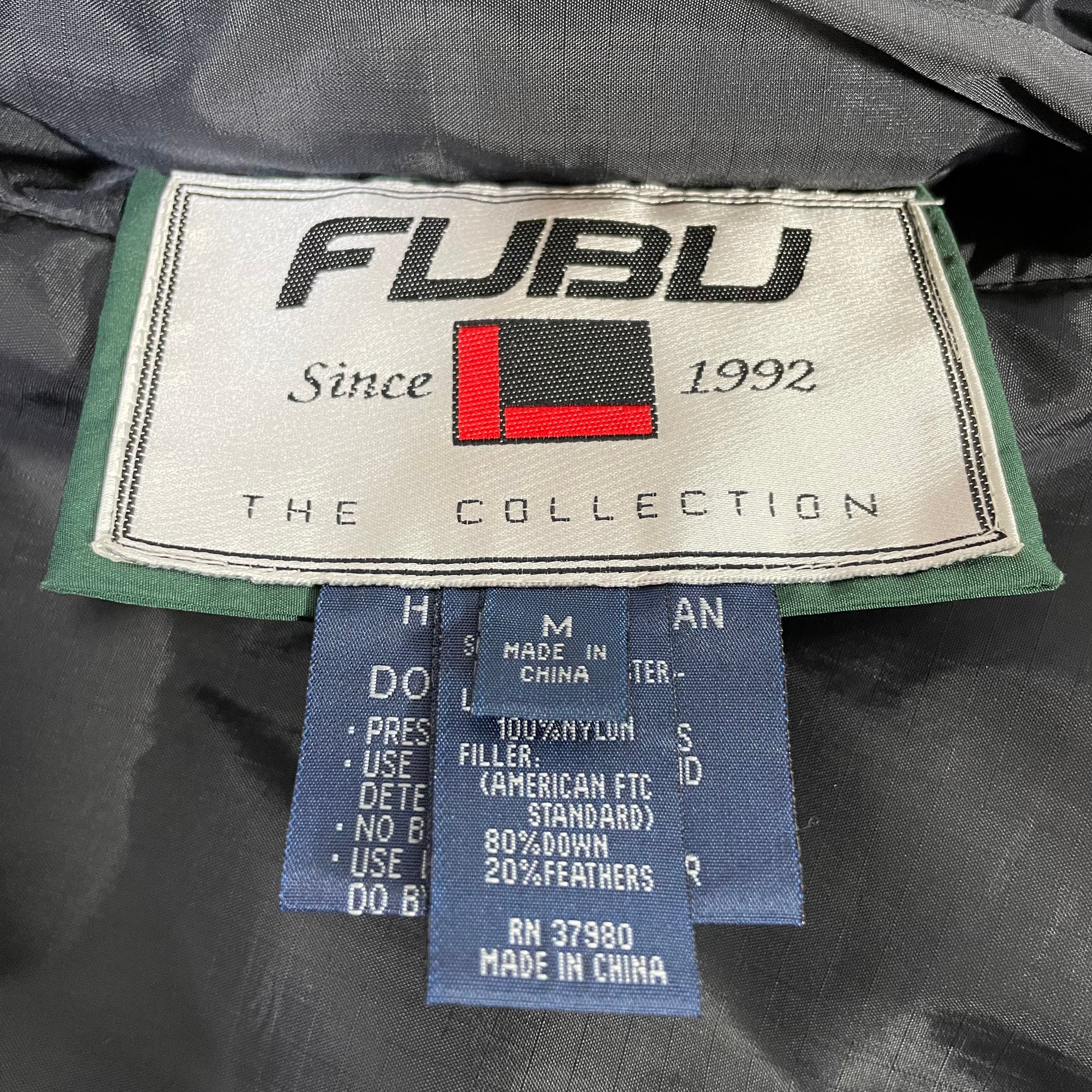 90s FUBU フブ リバーシブル オーバーサイズ ダウンジャケット