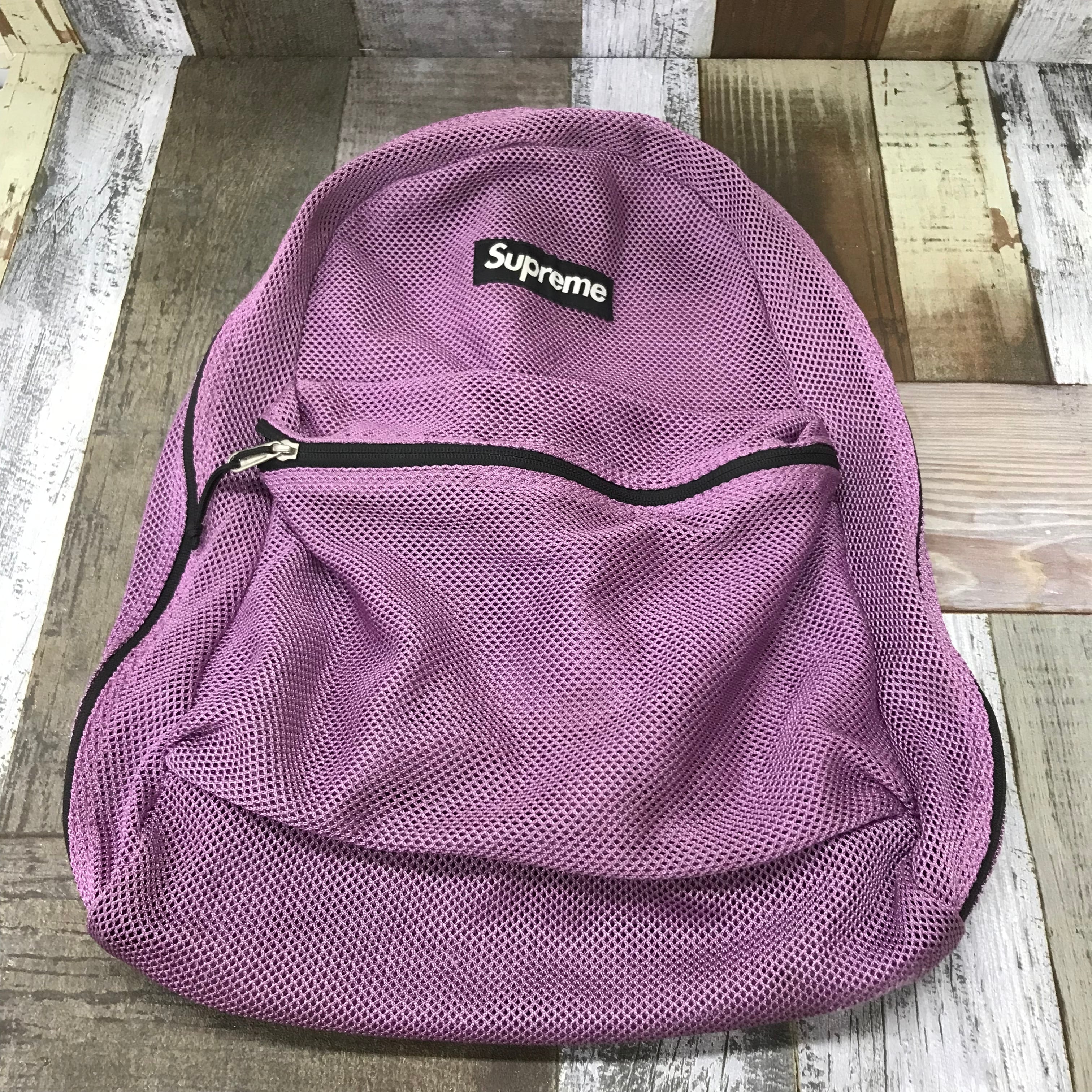 0246 SUPREME シュプリーム Mesh Backpack メッシュバックパック 16SS | Furugiya Shisui powered  by BASE