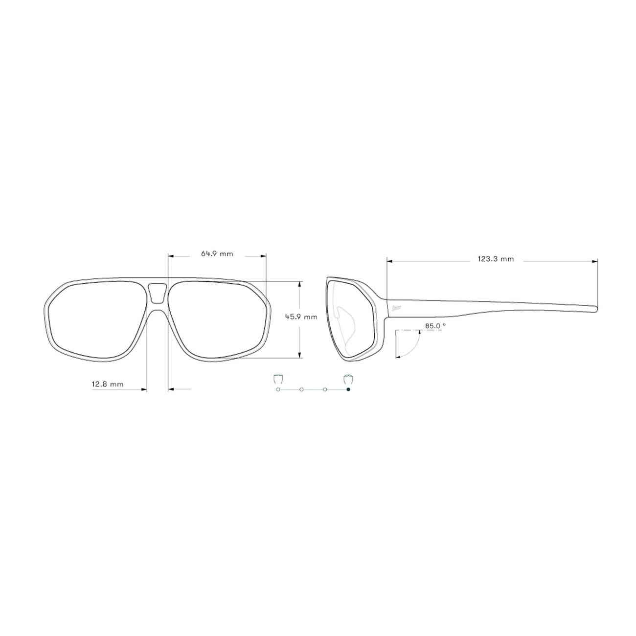 SUNSKI サンスキー Velo Black Rose Lo-Light ベロ ブラックローズ