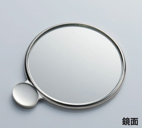 金鏡　椿 カタガミメタル手鏡S 椿・藤・桜 KA-150/TSF | グリーミングハウス