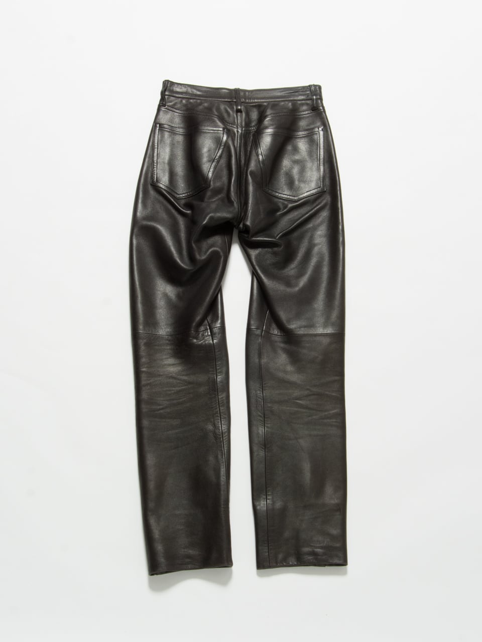 【agnes b.】Made in France sheepskin leather pants(アニエス・ベー フランス製レザーパンツ)