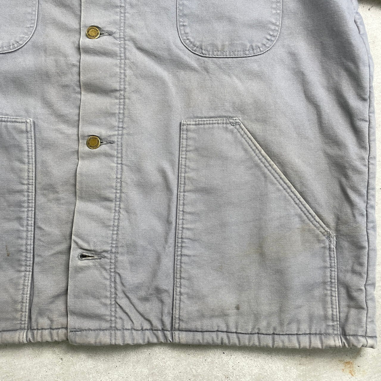 90年代 USA製 WEARGUARD カバーオール ダック地 メンズXL 古着 90s