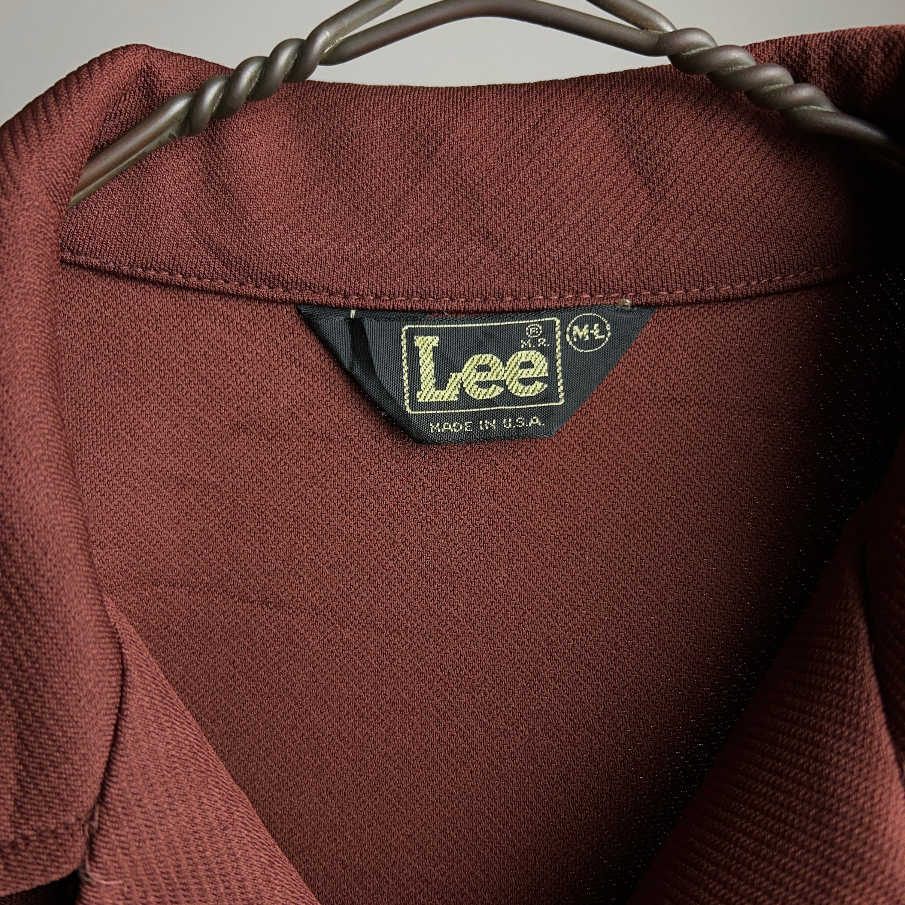 1970's Lee Poly Shirt Jacket SIZE M-L 70年代 リー 1970's Lee Poly Shirt Jacket SIZE M-L 70年代 リー