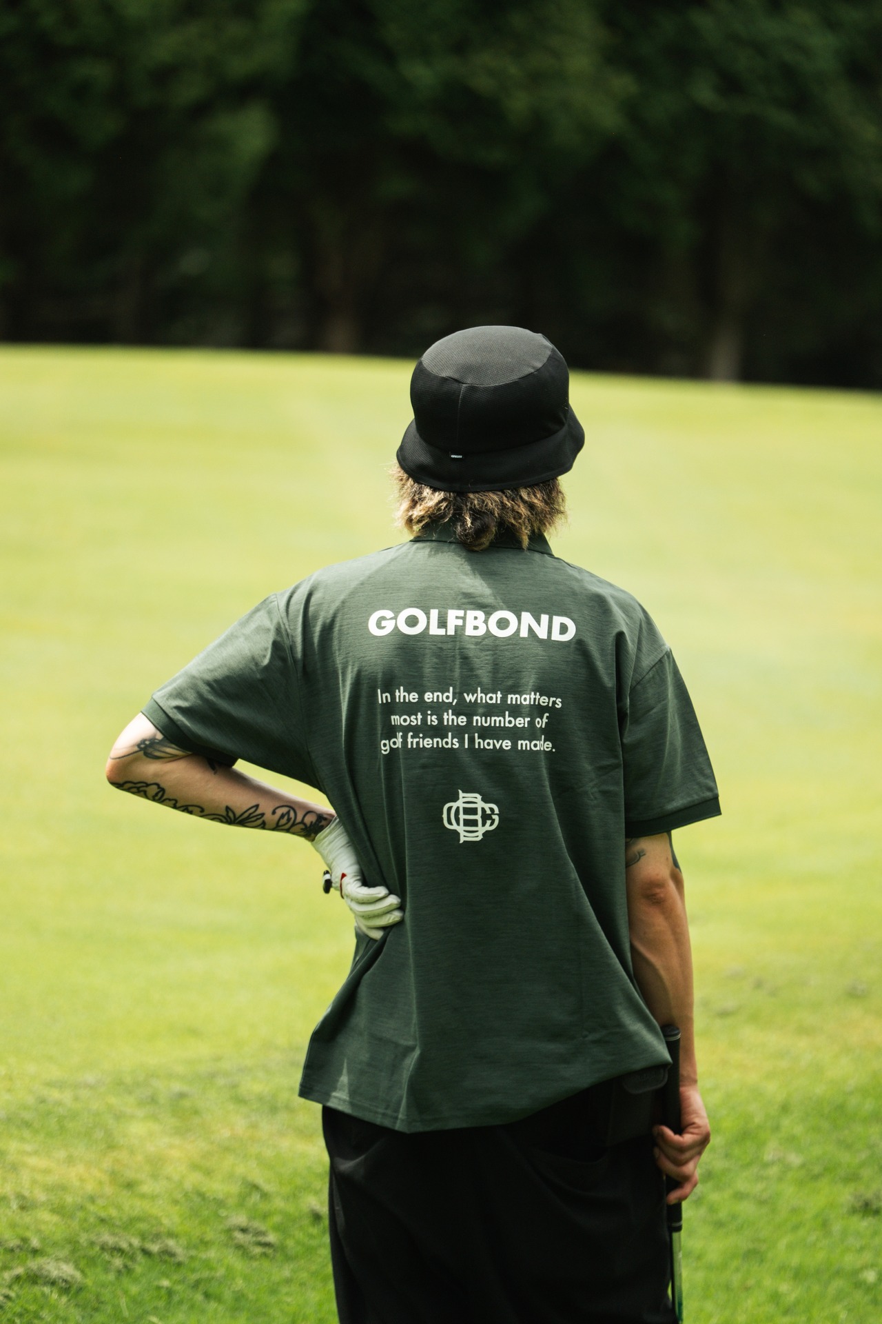 IN THE END POLO SHIRTS GREEN