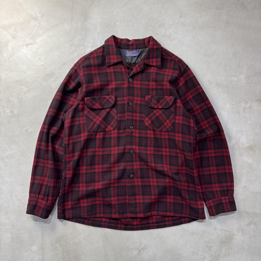50s Pendleton Board shirt L