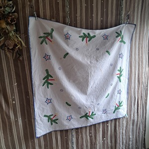ヨーロッパ 刺繡クロス used [507075]