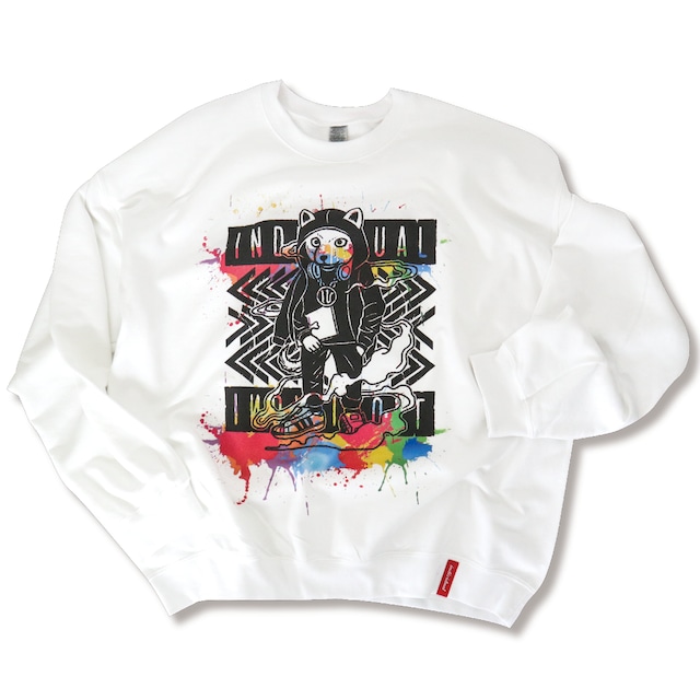 ❤︎ iv Animal Support ❤︎ Dogg Sweat / White