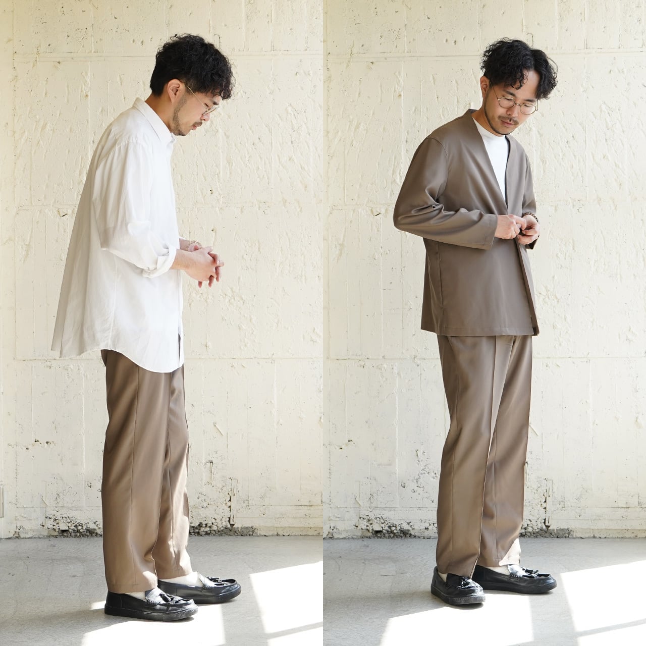 春夏ver】たった1枚で大人の好印象コーデに様変わりする「尾州ウール