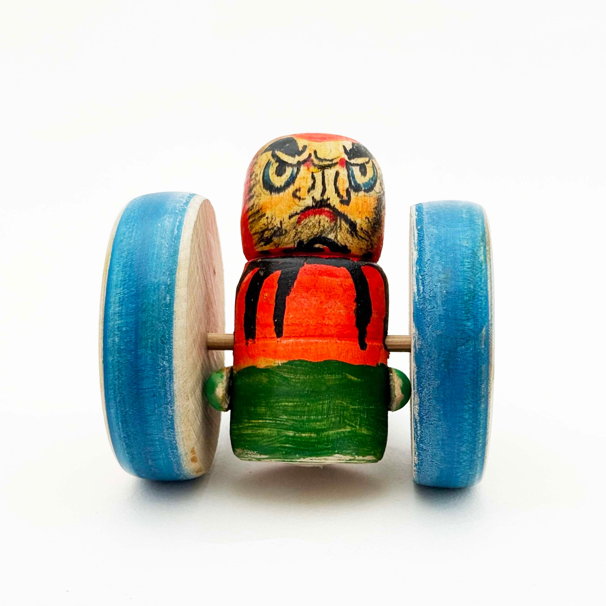 はりまや木地玩具「だるま車」