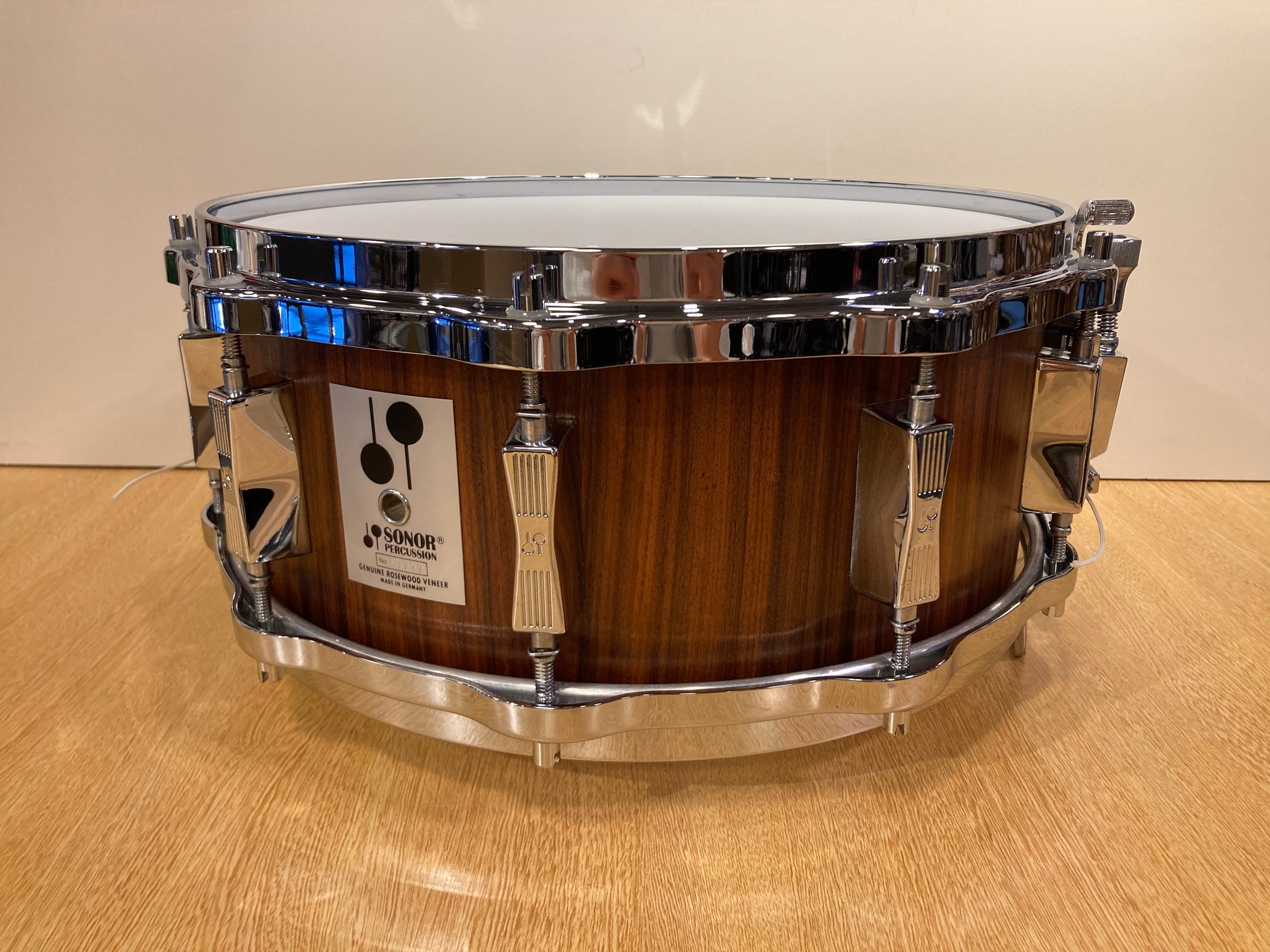 USED品]SONOR D-515PA PHONIC SERIES SNARE 14x5.75 ROSEWOOD | DRUM