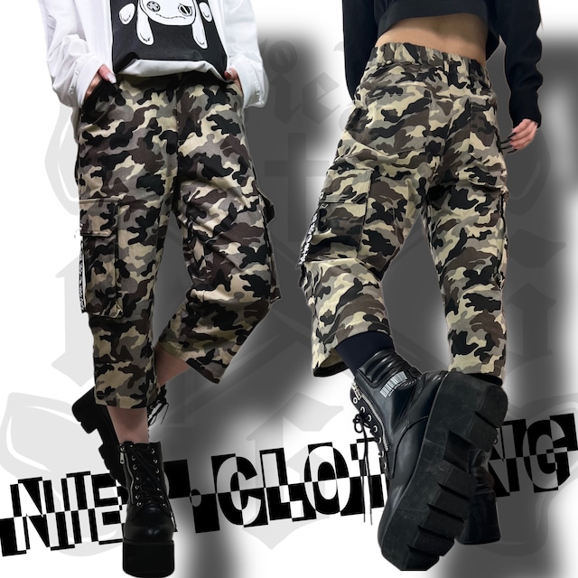 7分丈6POCKET PANTS【CAMOUFLAGE】