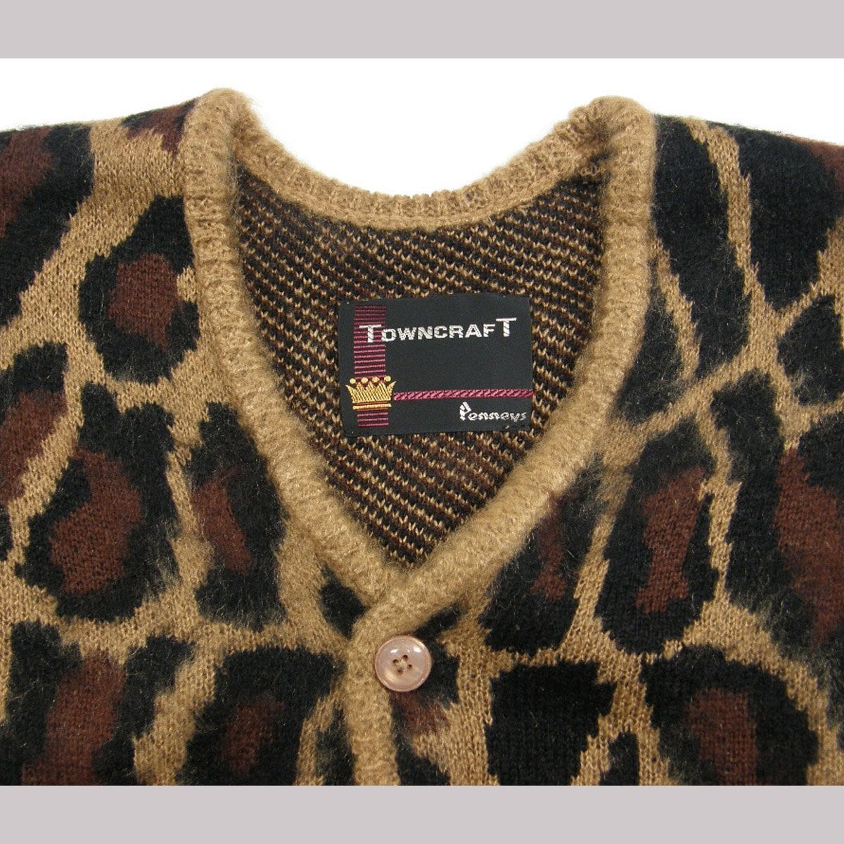 TOWNCRAFT ／ タウンクラフト シャギーニット カーディガン ニット