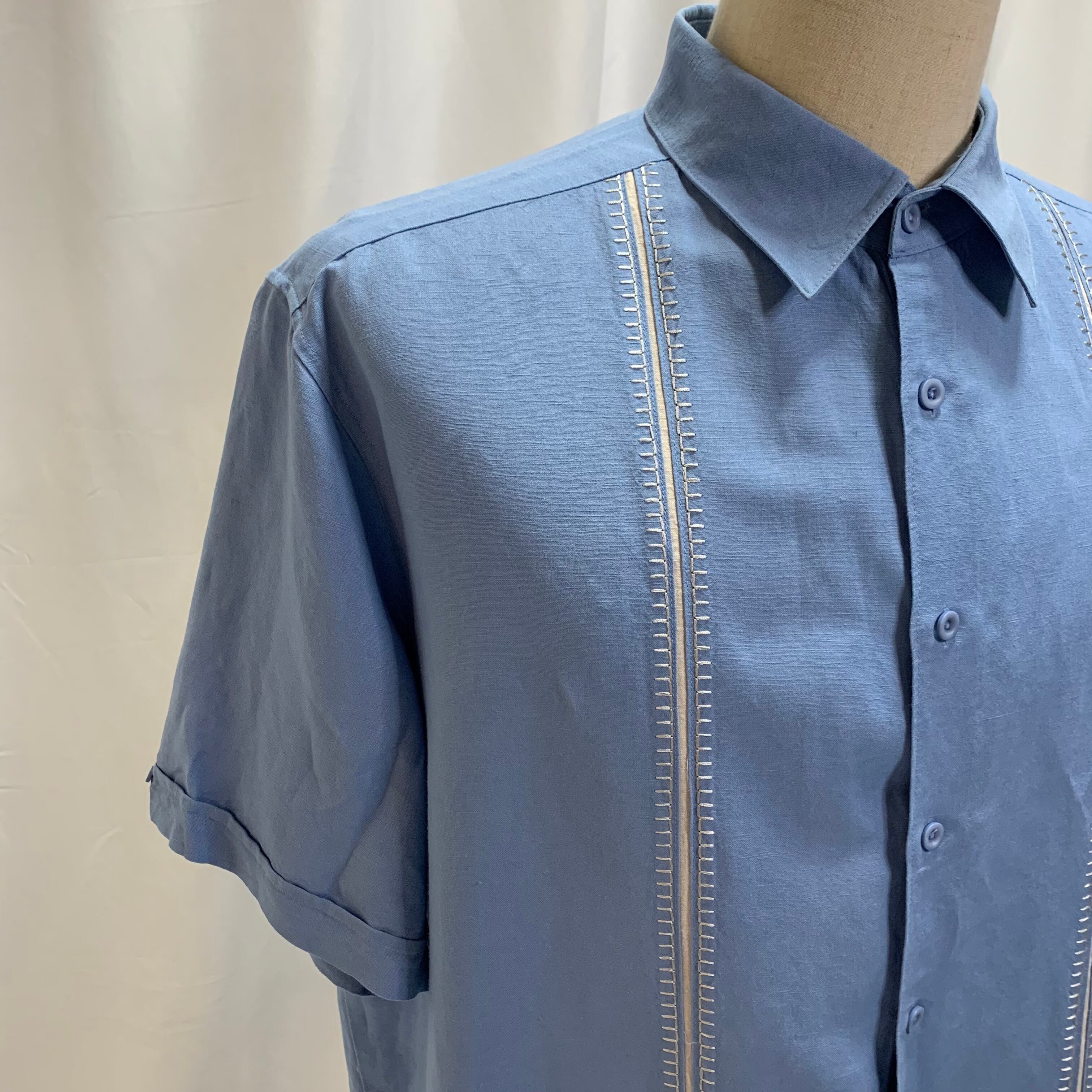 6539 CUBAVERA キューバシャツ 刺繍 半袖シャツ XXL | San Fernando