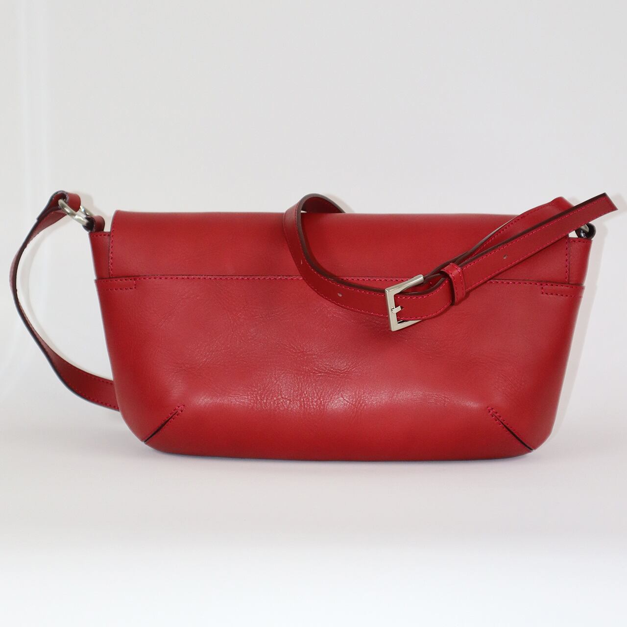 日本製】【本革×博多織】Monica003 フラップショルダーバッグ | yuEN