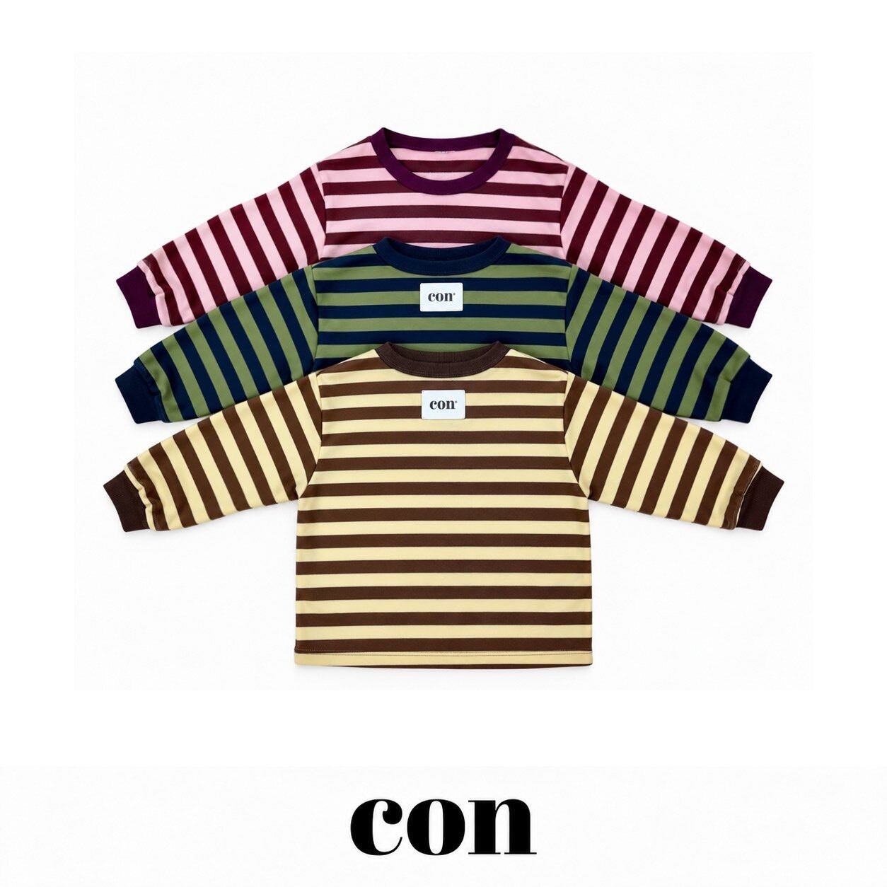 【予約/送料無料】CON / ストライプシティT