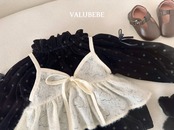 ベルベベ / valubebe / ドットリボンスーツ / 韓国子供服 / ベビー / 26winter〖取寄〗*6M~18M*