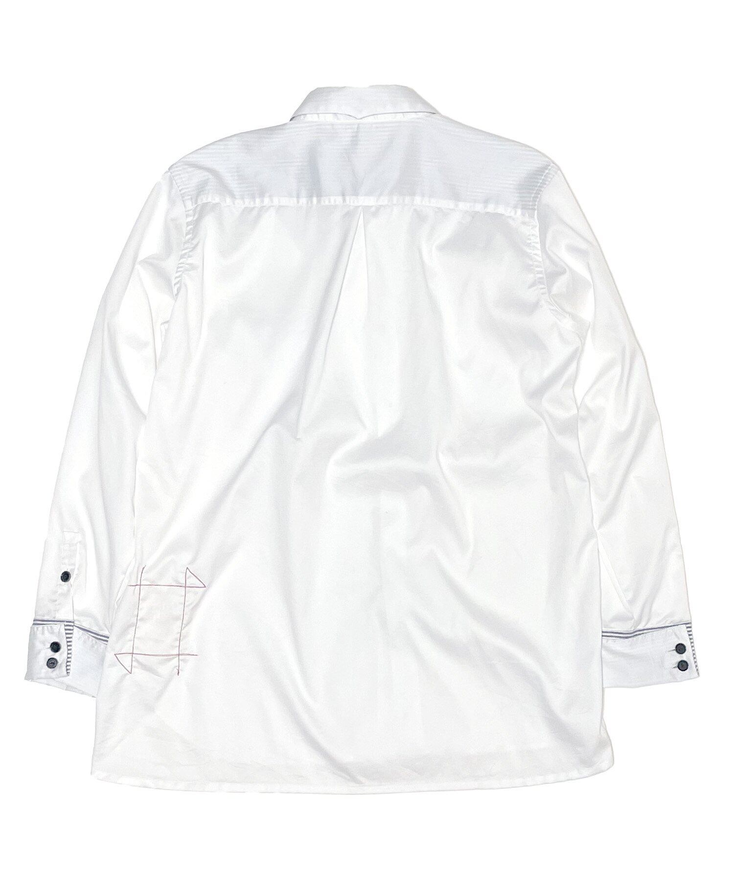 BURNOUT（バーンアウト）『21' AW collection』 ビッグシャツ（White