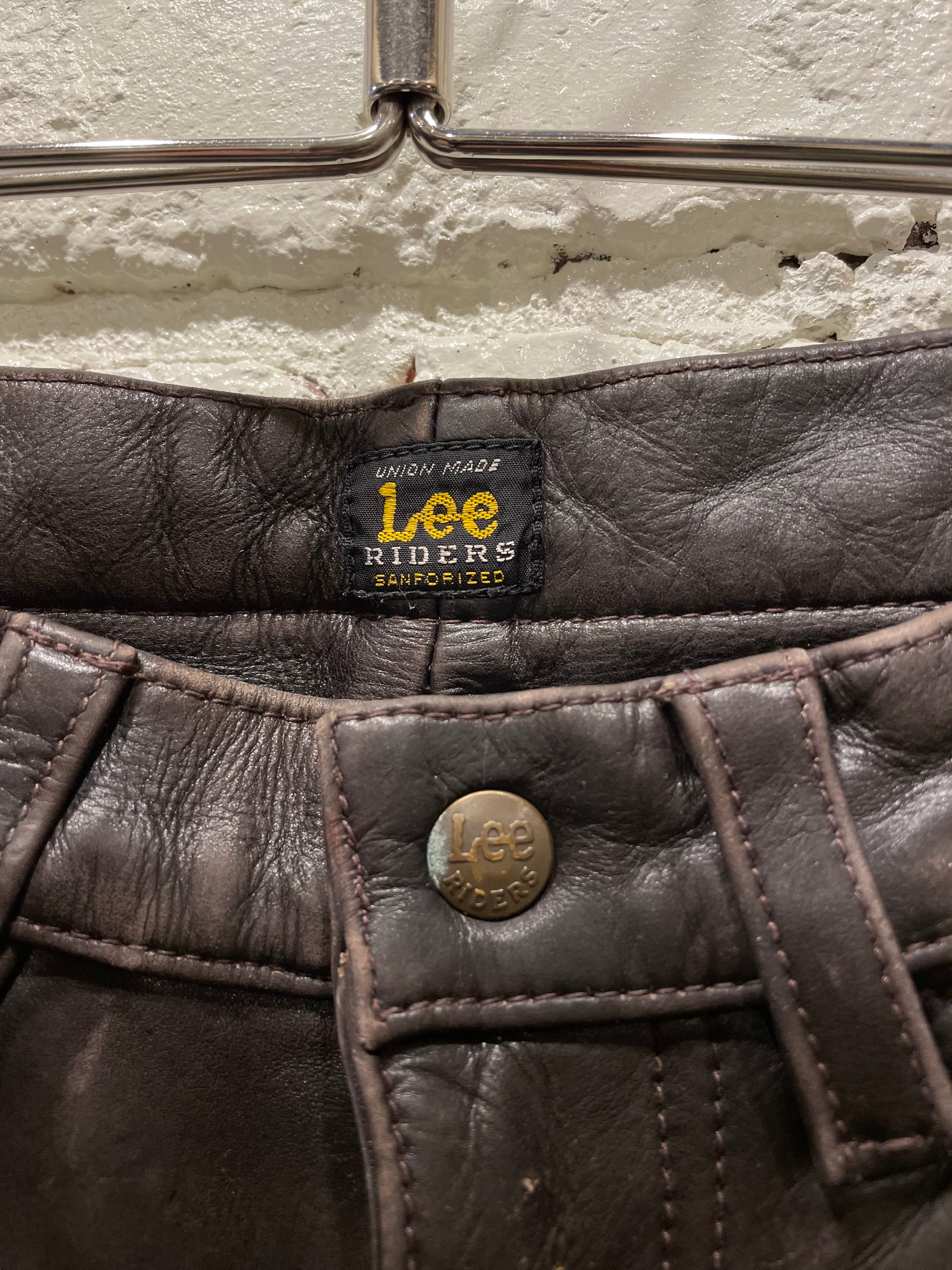 レディスサイズ】Lee レザーパンツ USA製 | Used & Vintage Clothing 