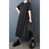 Aライン パッチポケット ワンピース 30195