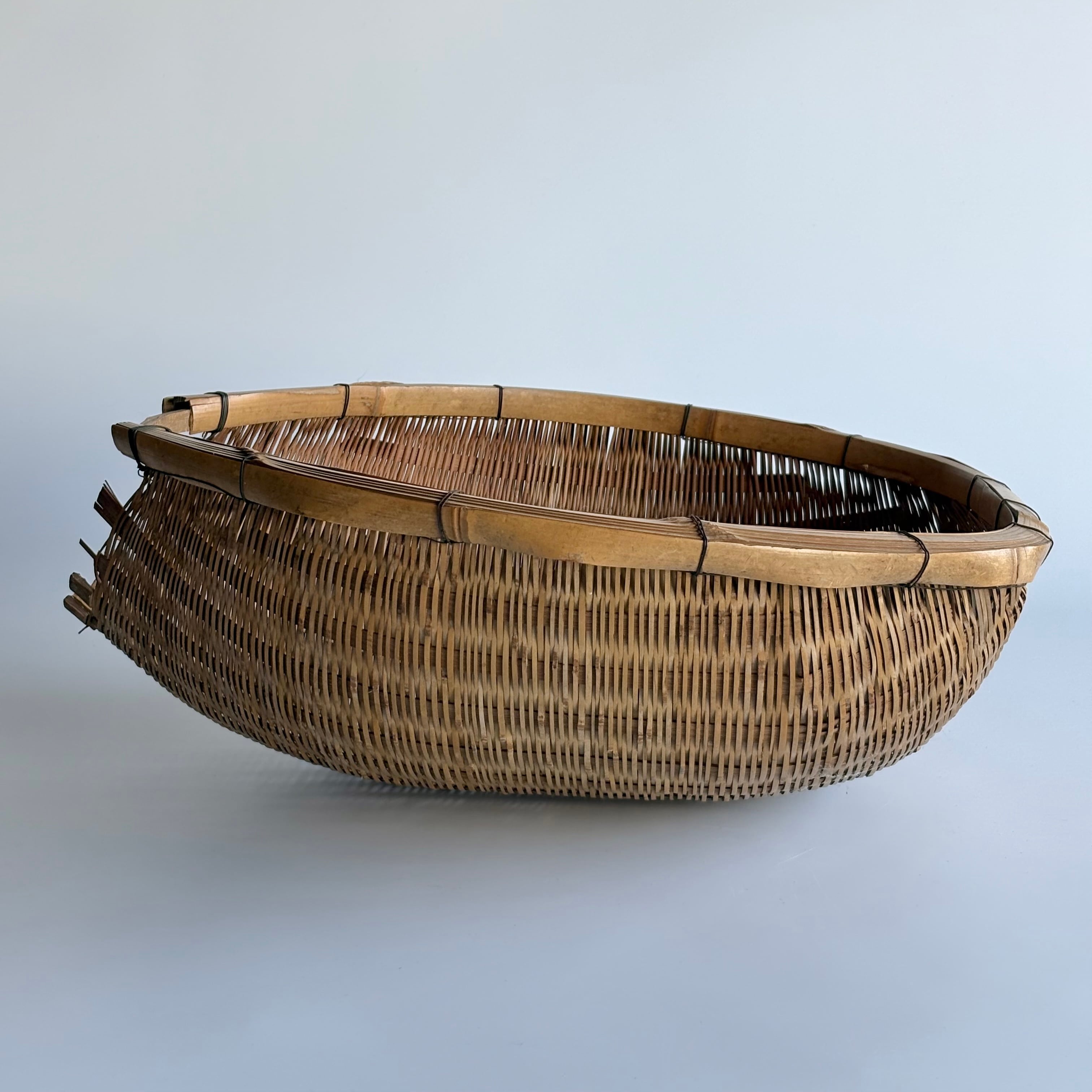 古道具 日本 / 竹製片口ざる | 星霜 -古道具と手しごと品-