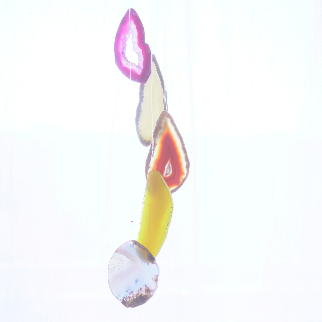 Sunset Memory - アゲートヒーリングチャイム / Agate Sun Catcher Wind Chime 316