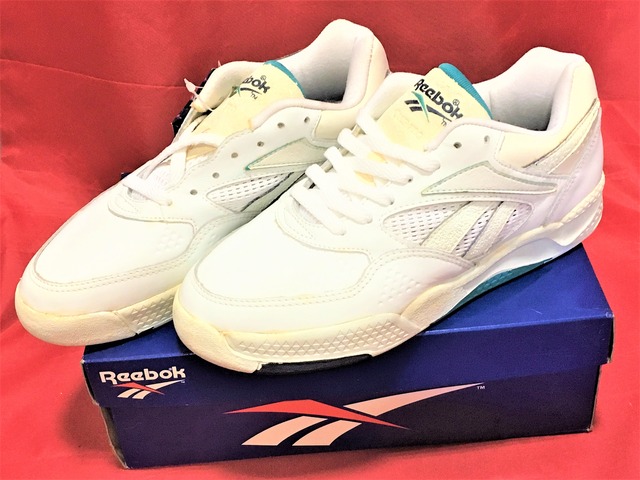 Reebok（リーボック）open Court  （オープンコート）白/緑 ⑨