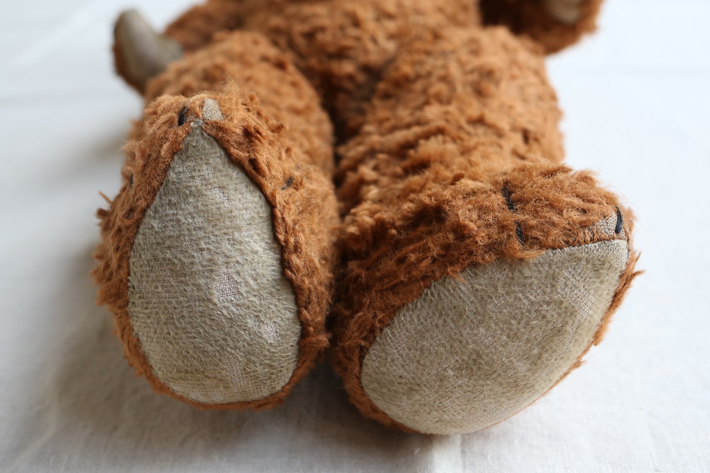 フランス アンティーク 大きめの栗毛のテディベア 54cm N-02997 | EMUPARIS