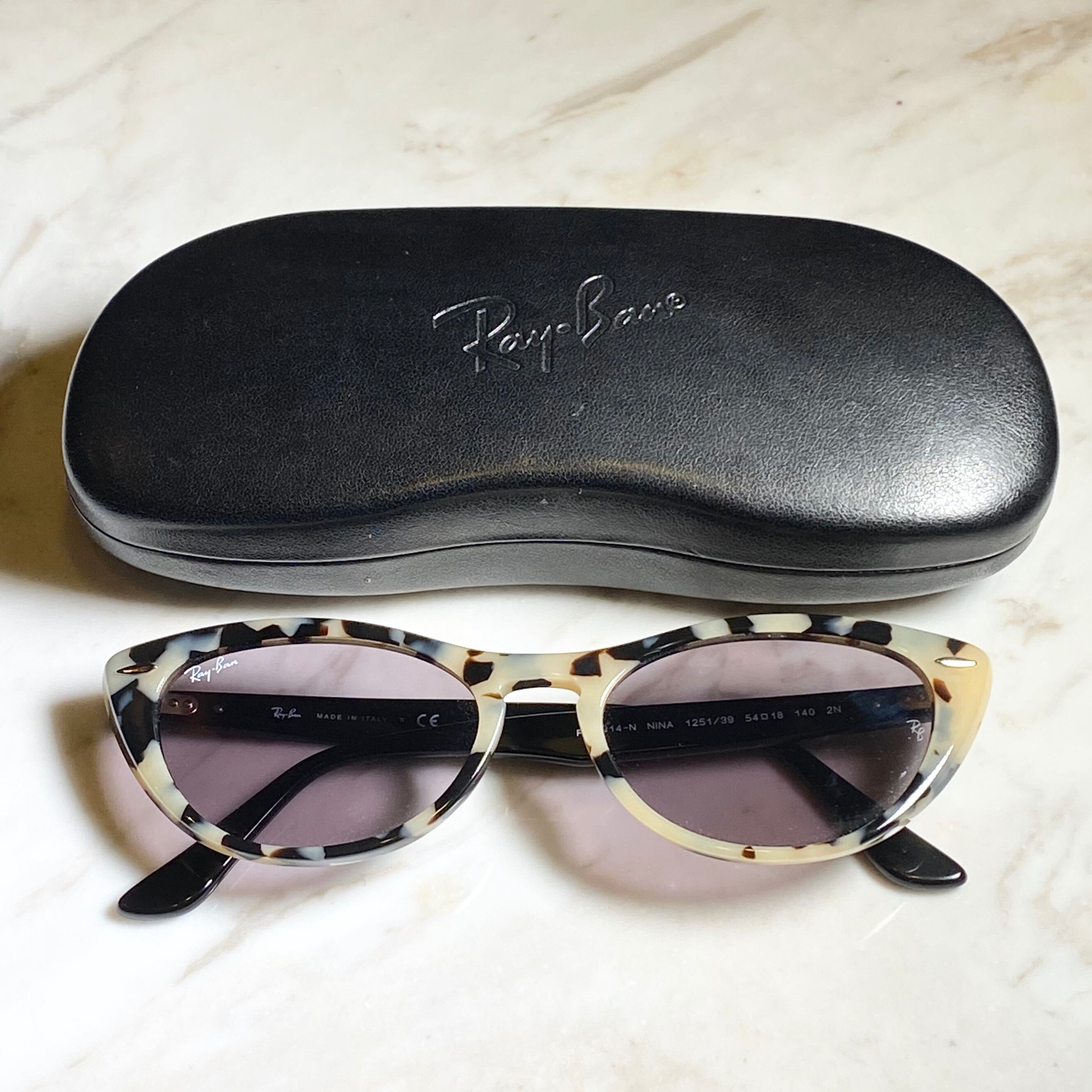 RAY-BAN cat's eye frame sunglasses “NINA” | NOIR ONLINE